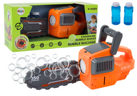 Maszynka Do Baniek Mydlanych Piła Łańcuchowa Pomarańczowa