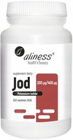 Jod (jodek potasu) 200 µg / 400 µg x 200 tabs Tarczyca Przemiana materii