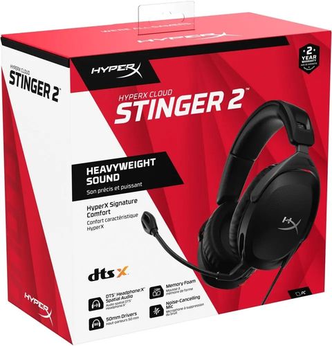 Słuchawki HyperX Cloud Stinger 2 Gaming Headset Mauszne Czarne na Arena.pl