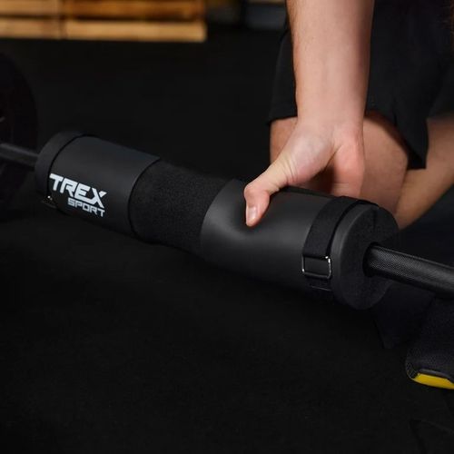 Zestaw 3w1 pianka osłona ochraniacz na sztangę gryf pasy zaciski Trex na Arena.pl