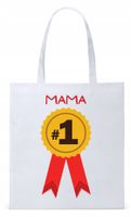 Dla Mamy Mamusi Prezent Torba Eco Biała Shopper Z Nadrukiem Ze Zdjęciem