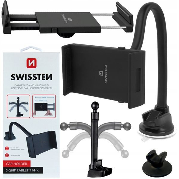 SWISSTEN Samochodowy uchwyt na tablet tel do 10" zdjęcie 11