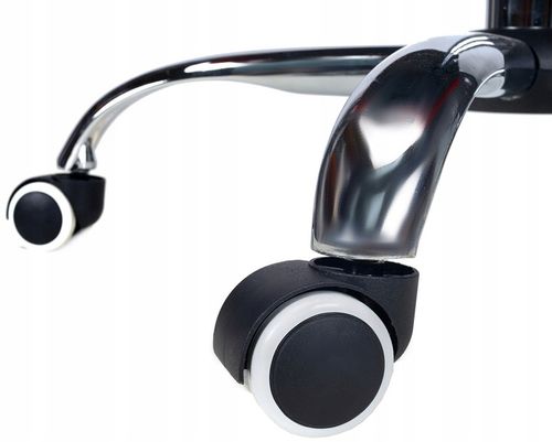 FOTEL KRZESŁO OBROTOWE BIUROWE SKÓRZANE STYLOWE na Arena.pl