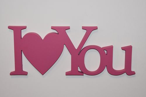 Napis I love You na Arena.pl