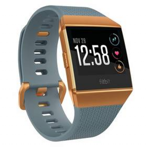 Inteligentne zegarki Fitbit Ionic - Slate-Blue, Burnt Orange (FB503CPBU-EU) na Arena.pl