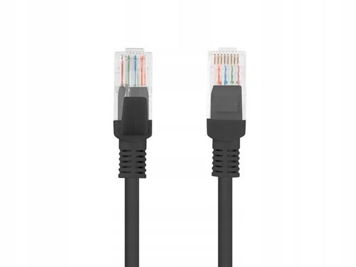 Patchcord Lanberg UTP kat.5e 1m czarny na Arena.pl