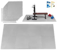 Gruba MATA ochronna PUZZLE POD SPRZĘT do ćwiczeń NA SIŁOWNIĘ 240x122cm