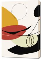 Obraz 60x90cm Geometryczna Krzywizna