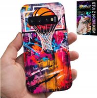 ETUI DO SAMSUNG GALAXY S10 PLUS - KOSZYKÓWKA NBA ULICZNE GRAFFITI KOSZ FAN