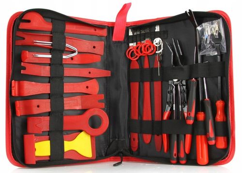 ŚCIĄGACZE DO TAPICERKI ZESTAW ŚCIĄGACZY 43EL ŁYŻKI na Arena.pl