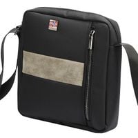 Trwała saszetka męska przez ramię wykonana z poliestru z kieszeniami Nordee