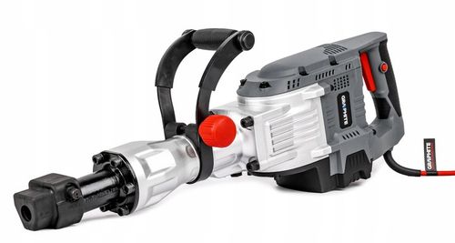 MOCNY MŁOT UDAROWY DO KUCIA WYBURZENIOWY GRAPHITE HEX30 2 DŁUTA 45J na Arena.pl