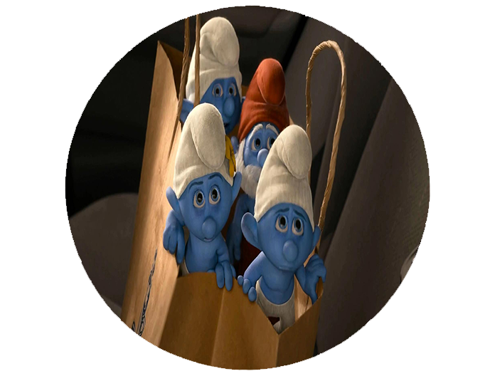 Podkładka pod myszkę Smerfy zdjęcie 2