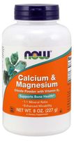 NOW FOODS Calcium & Magnesium (227 g)