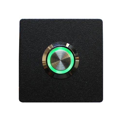 Przycisk dzwonka do domofonu wyjścia furtki bramy drzwi słupka LED czarny na Arena.pl