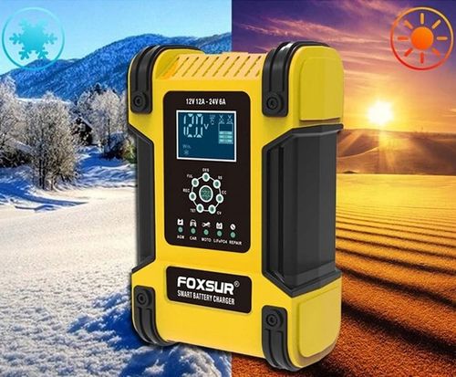 PROSTOWNIK SAMOCHODOWY 12V 24V 12A NAPRAWA AKUMULATORÓW FOXSUR DO mikroproc na Arena.pl