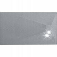 Brodzik Prysznicowy Kamienny Magnum Szary Grey 90x120 Rea