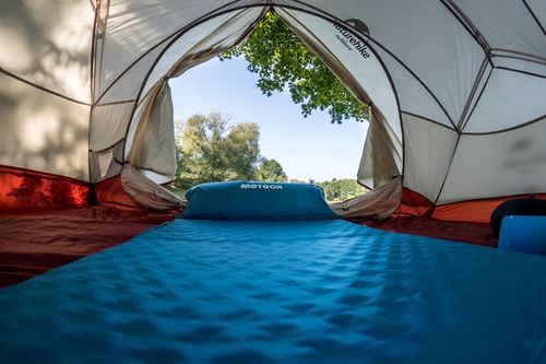 Mata samopompująca materac karimata turystyczna z poduszką duża 188 x 66 cm na Arena.pl