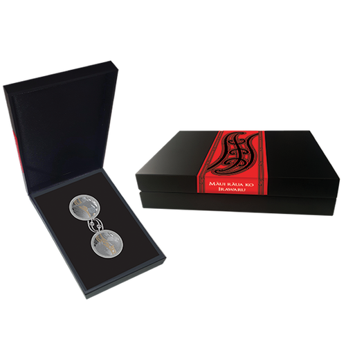 Maui i Pierwszy Pies: Zestaw 2 monet 2 x 1 uncja Srebra 2020 Proof na Arena.pl