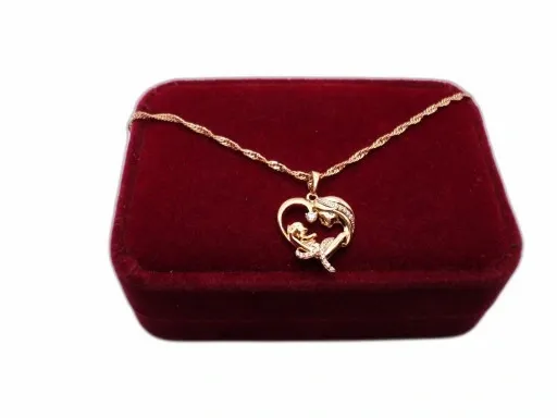 Złoty łańcuszek naszyjnik stal chirurgiczna zdjęcie 1