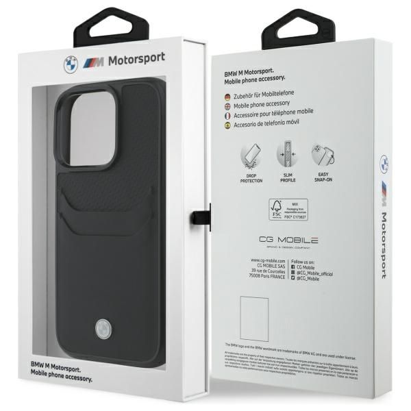 Etui BMW do iPhone 16 Pro Max 6.9"", Czarny zdjęcie 8