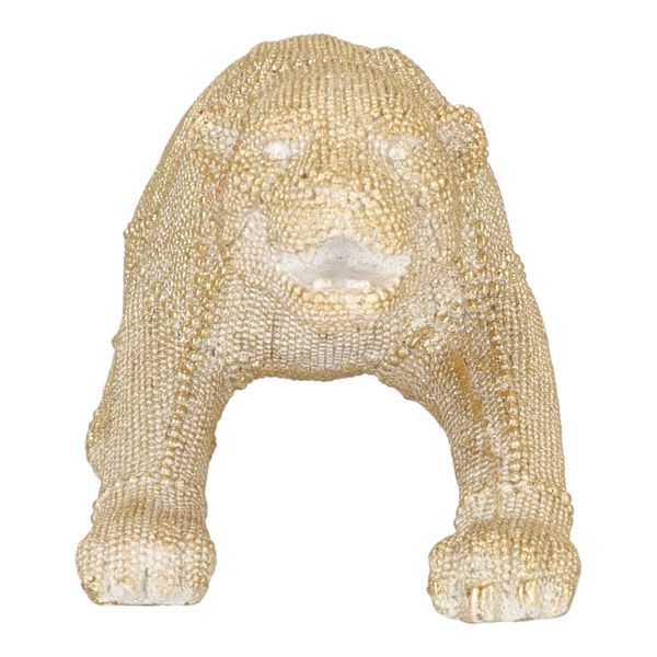 Dekoracja Pantera złota 15cm zdjęcie 4