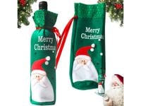 Pokrowiec etui świąteczny ubranko na butelkę święta mikołaj