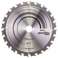 piła tarczowa t speedline wood 250*3.2*30/z24 - b 2608640680
