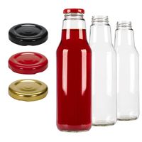 5 sztuk - butelka SOCZEK 750 ml z zakrętkami na soki