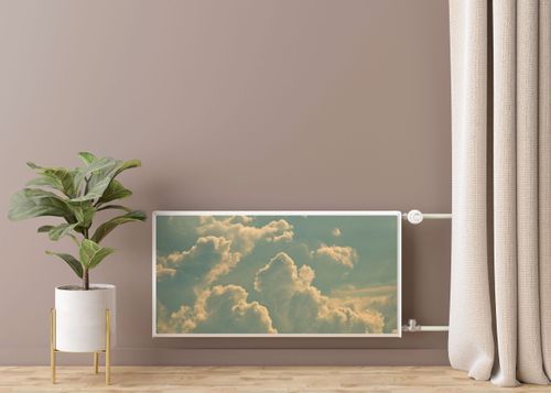 MATA MAGNETYCZNA Na Kaloryfer Chmury Niebo 120cm x 60cm na Arena.pl