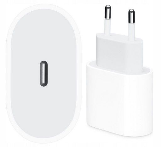 SZYBKA ŁADOWARKA DO APPLE IPHONE 20W+KABEL USB-C LIGHTNING 1M zdjęcie 8