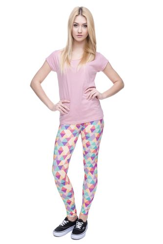 LEGGINSY  TRIANGLES PINK na Arena.pl