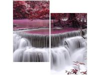 60X60CM WODOSPAD DONG PEE SUA DWU OBRAZ ŚCIAN