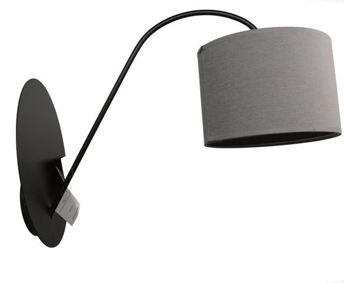 Lampa kinkiet ścienny ALICE szary 6813 E27 60W na Arena.pl