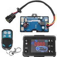 panel lcd z pilotem i płytką pcb do ogrzewania