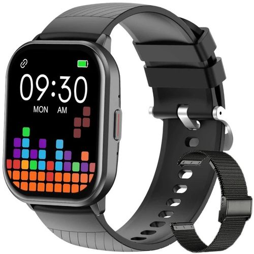 ZEGAREK SMARTWATCH DAMSKI POLSKIE MENU ROZMOWY PULS CIŚNIENIE SPORT 2 PASKI na Arena.pl