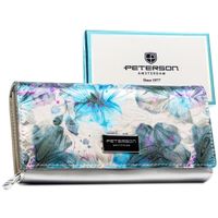 portfel damski skóra+pu ptn px20-1-npk-4474 blue