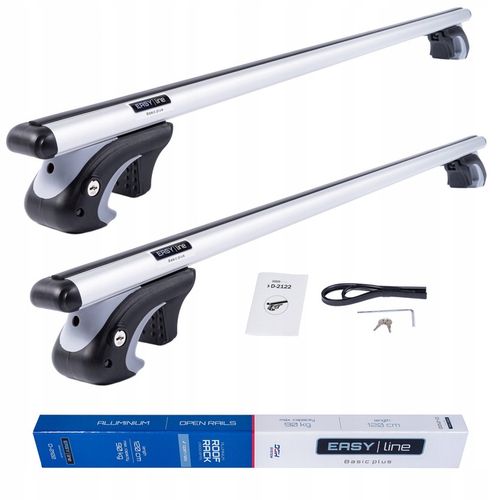 UNIWERSALNY BAGAZNIK DACHOWY POPRZECZKI NA DACH BELKI DACHOWE RELINGI 120cm na Arena.pl