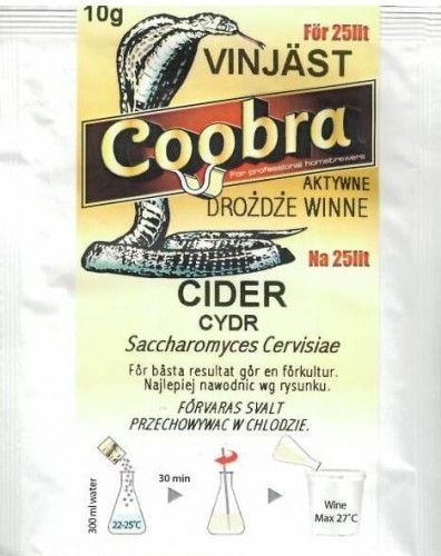 Drożdże do Cydru Coobra zdjęcie 1