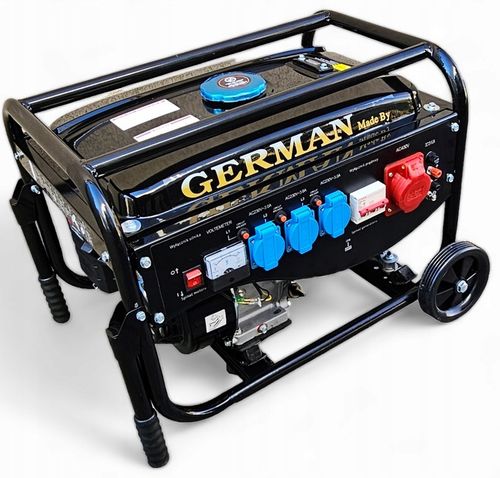 AGREGAT PRĄDOTWÓRCZY A8 5,2kW KOŁA MIEDŹ prądu AVR+ MIEDZIANY STOJAN na Arena.pl