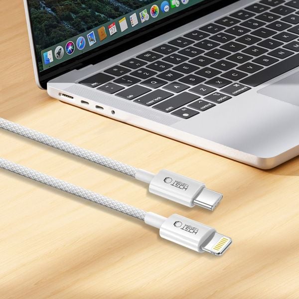 TECH-PROTECT ULTRABOOST LITE LIGHTNING CABLE PD27W/3A 100CM COOL GREY zdjęcie 5
