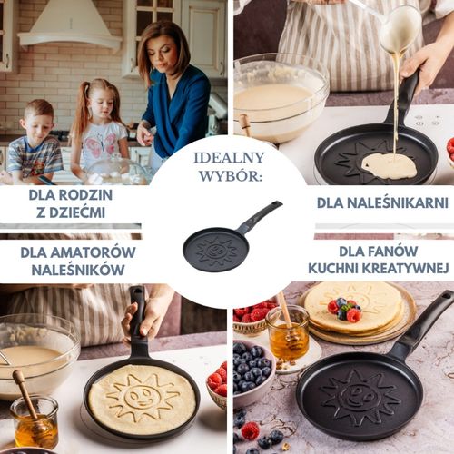 patelnia do słonecznych naleśników 18cm klausberg kb-7972 na Arena.pl