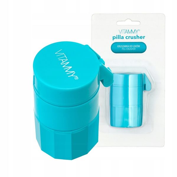 GILOTYNA DO LEKÓW KRUSZARKA DO TABLETEK VITAMMY PILLA CRUSHER 2W1 zdjęcie 5