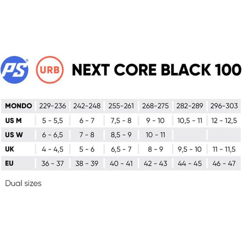 Rolki Powerslide Next Core 100 Black White 44-45 na Arena.pl