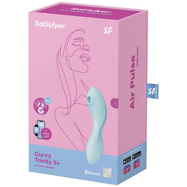 Masażer Łechtaczki Punkt G Satisfyer Curvy Trinity zdjęcie 4