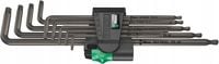 Zestaw kluczy trzpieniowych kątowych TORX 9-cz. TX-HF8-40 BlackLaser WERA