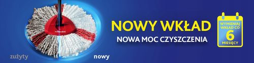 wkład do mopa obrotowego vileda turbo 2w1 na Arena.pl