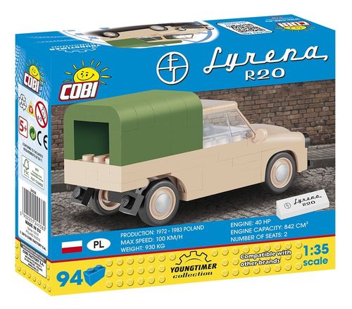 Cobi Klocki 94 elementów Syrena R20 na Arena.pl
