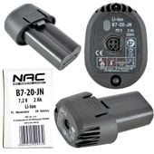 AKUMULATOR NAC B7-20-JN 7,2 V 2 Ah DO SEKATORA PRB72-B20-JN i PRB72H-B20-JN