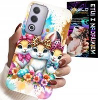 ETUI DO OPPO A80 5G - KRÓLICZKI, ŚWIĄTECZNE, KRÓLIK, WIELKANOC